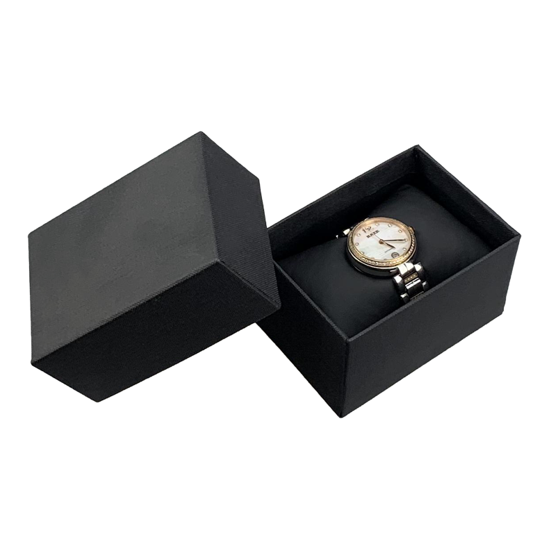 黑色天地盖手表纸盒